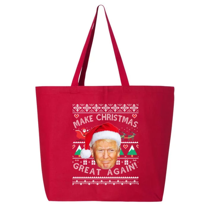 Donald Trump Christmas 25L Jumbo Tote