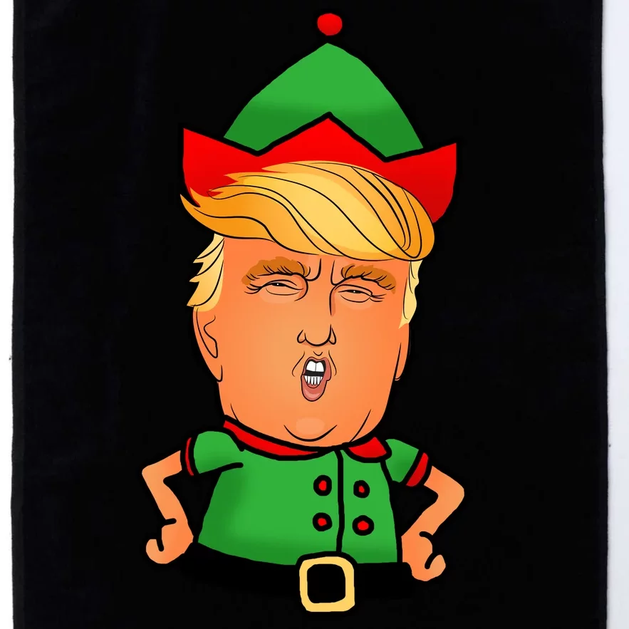 Donald Trump Christmas Elf Platinum Collection Golf Towel