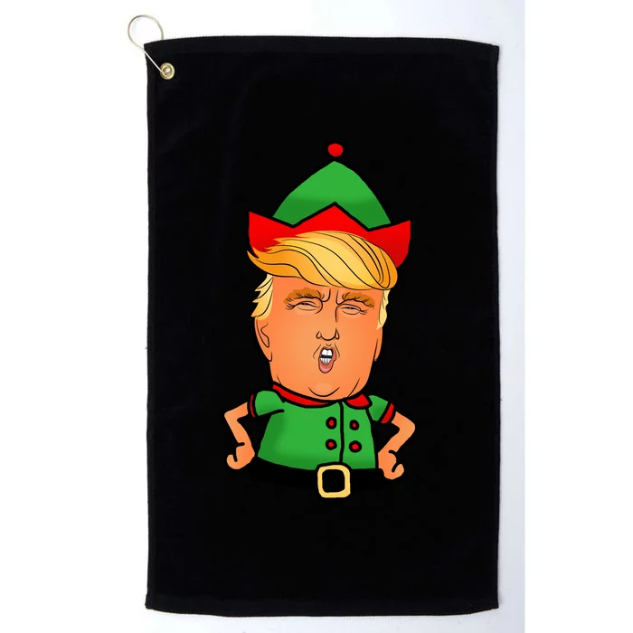 Donald Trump Christmas Elf Platinum Collection Golf Towel