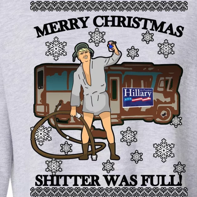 Donald Trump Cousin Eddie Shitter Was Full Cropped Pullover Crew