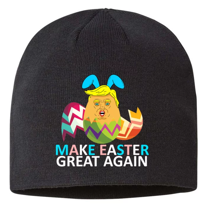 Donald Trump Egg Make Easter Great Again 8 1/2in Sustainable Knit Beanie