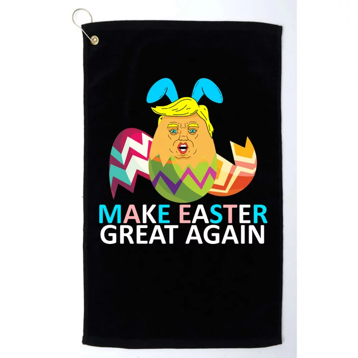 Donald Trump Egg Make Easter Great Again Platinum Collection Golf Towel