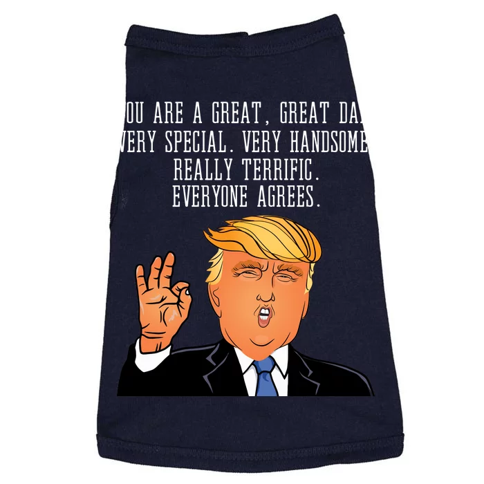 Donald Trump Father s Day Doggie Tank