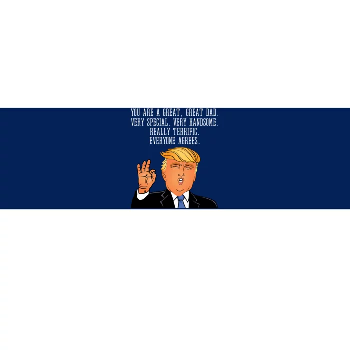 Donald Trump Father s Day Bumper Sticker