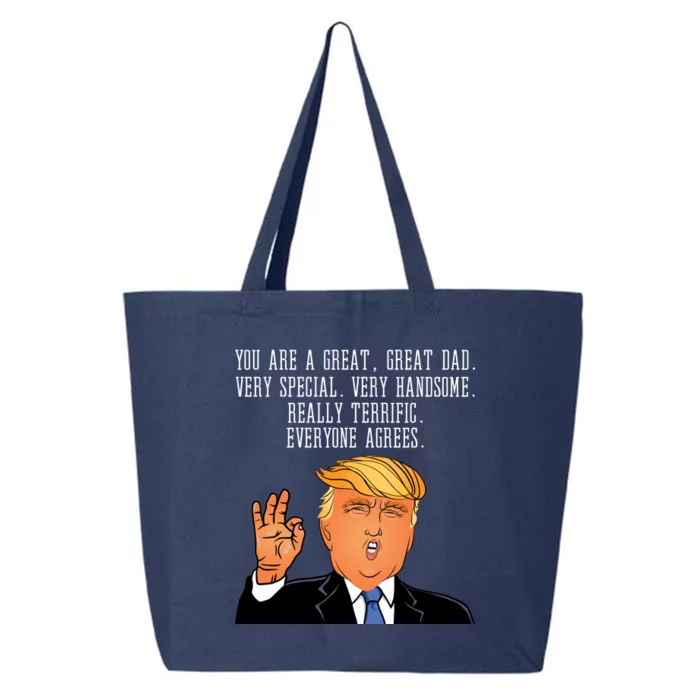 Donald Trump Father s Day 25L Jumbo Tote