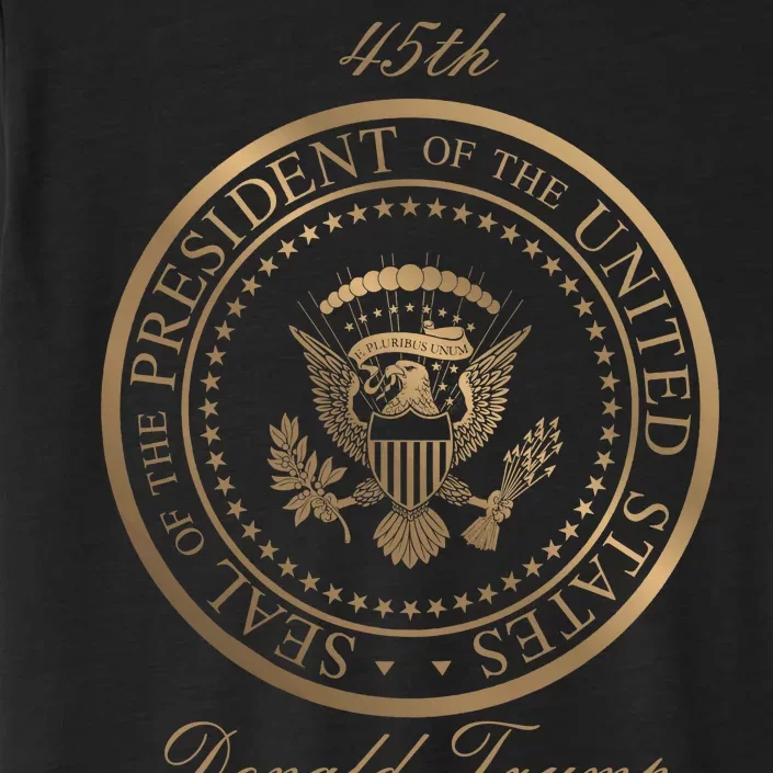 Donald Trump Gold Seal - 45th President ChromaSoft Performance T-Shirt