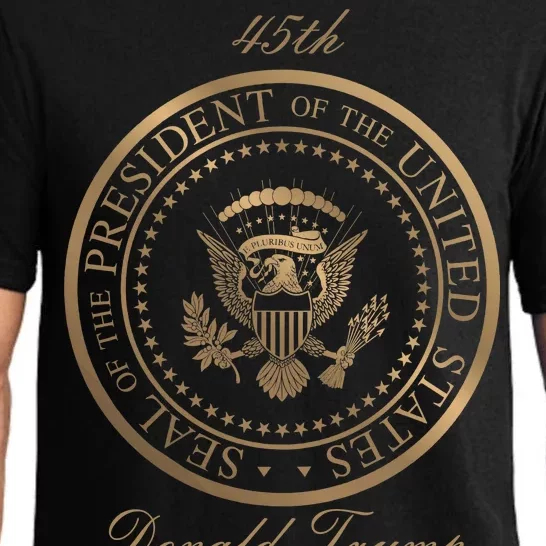 Donald Trump Gold Seal - 45th President Pajama Set