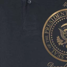 Donald Trump Gold Seal - 45th President Softstyle Adult Sport Polo