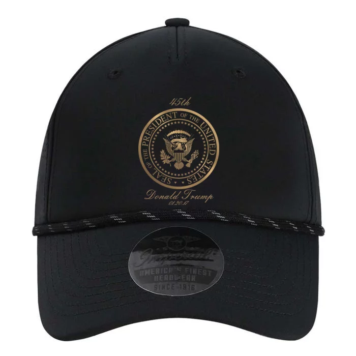 Donald Trump Gold Seal - 45th President Performance The Dyno Cap