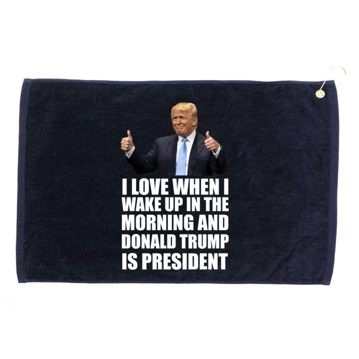 Donald Trump Is My President Grommeted Golf Towel