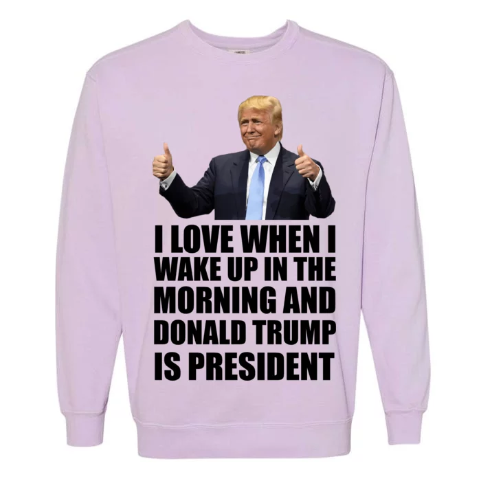 Donald Trump Is My President Garment-Dyed Sweatshirt