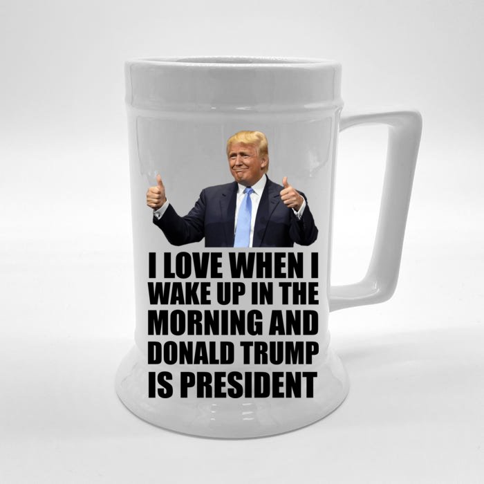 Donald Trump Is My President Front & Back Beer Stein