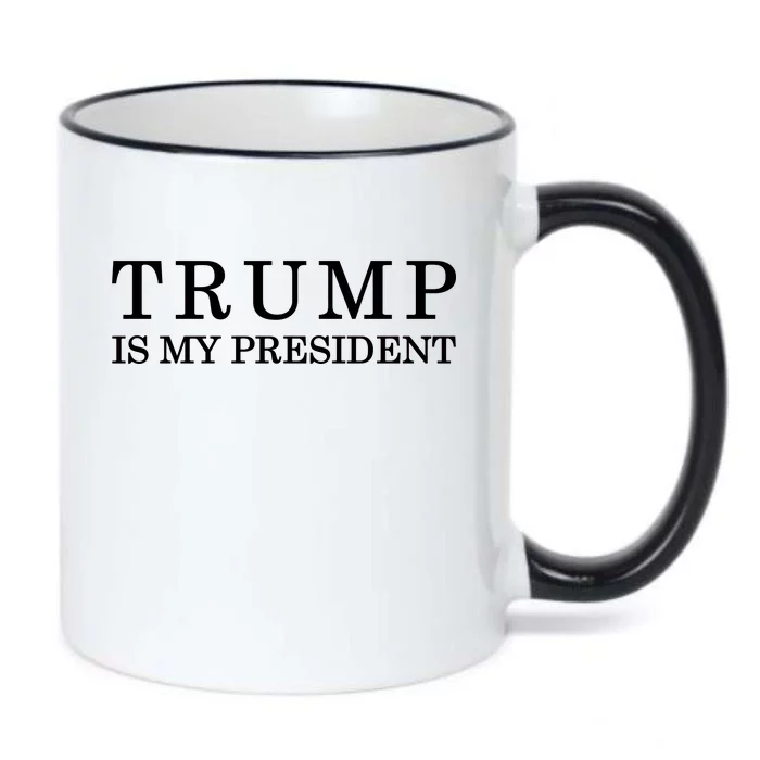 Donald Trump Is My President 45th POTUS Black Color Changing Mug