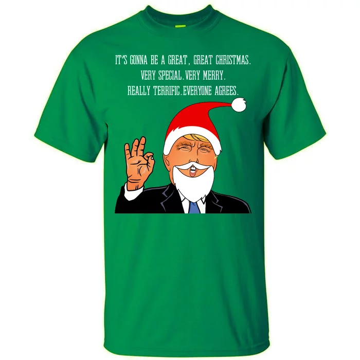 Donald Trump It's Gonna Be A Great Christmas Tall T-Shirt