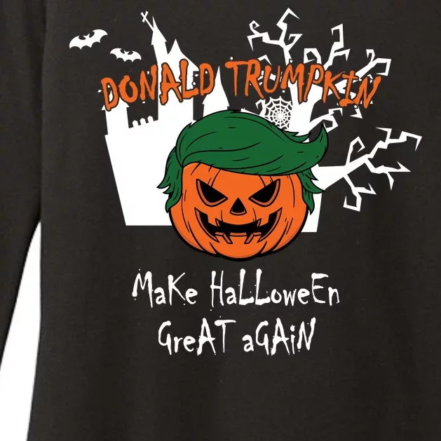 Donald Trump Make Halloween Great Again Womens CVC Long Sleeve Shirt