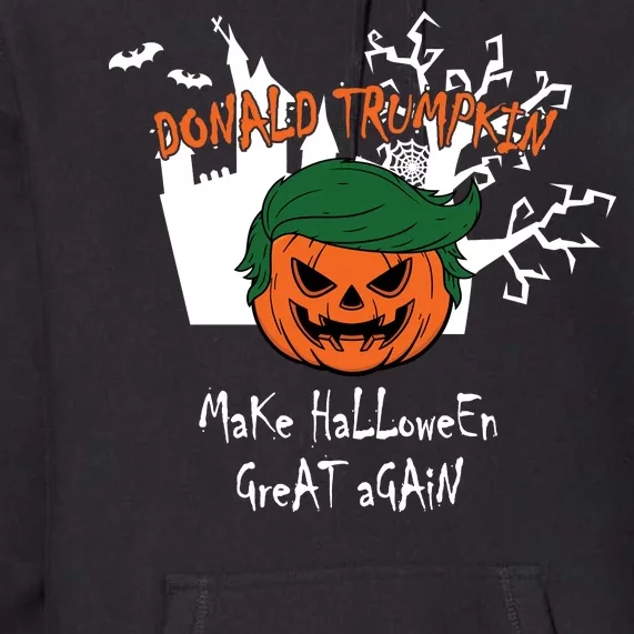 Donald Trump Make Halloween Great Again Premium Hoodie