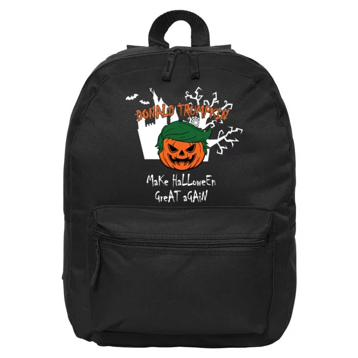 Donald Trump Make Halloween Great Again 16 in Basic Backpack