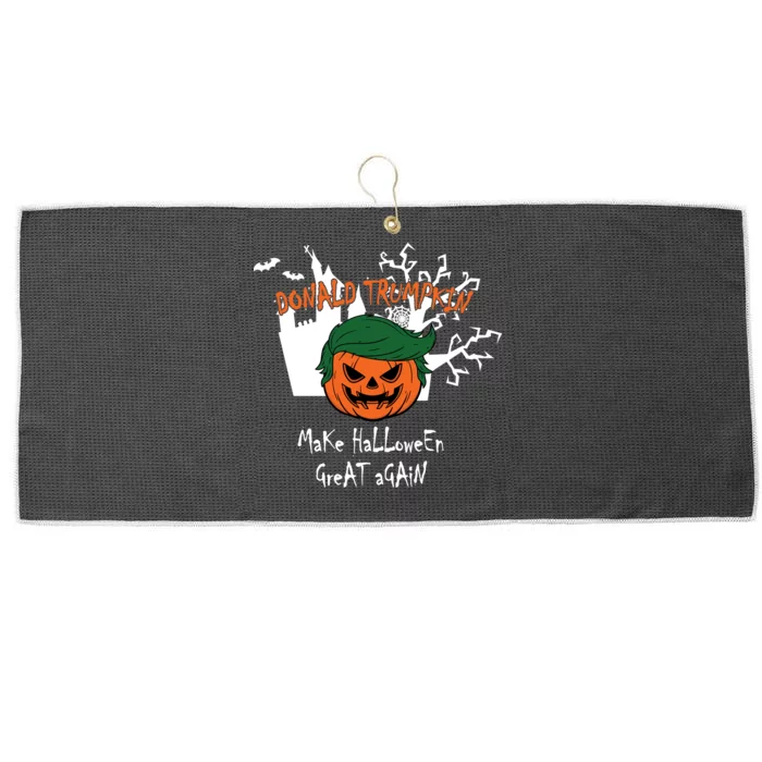 Donald Trump Make Halloween Great Again Large Microfiber Waffle Golf Towel