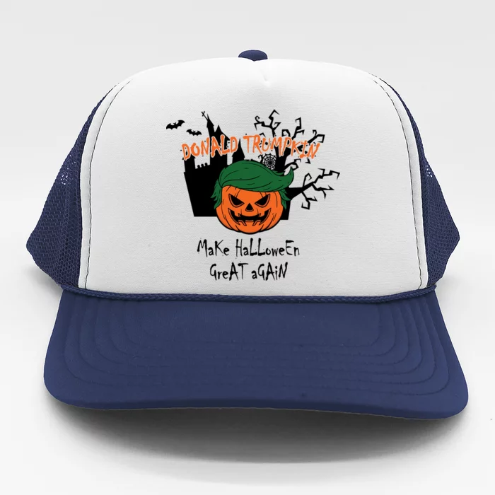 Donald Trump Make Halloween Great Again Trucker Hat