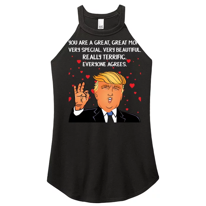 Donald Trump Mother-s Day Women’s Perfect Tri Rocker Tank