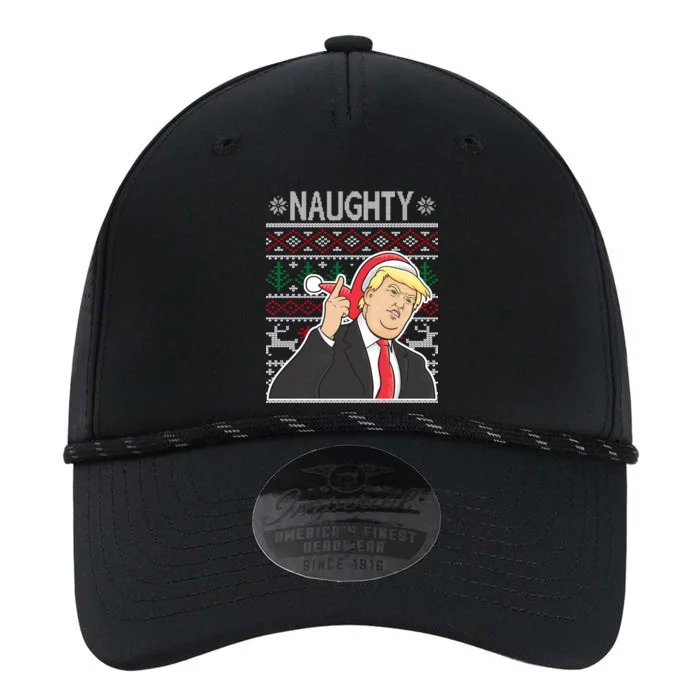 Donald Trump Naughty Ugly Christmas Performance The Dyno Cap