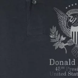 Donald Trump Presidential Seal USA 45th President Logo Softstyle Adult Sport Polo