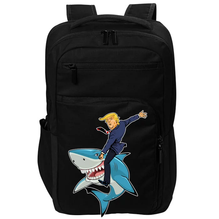 Donald Trump Shark President Impact Tech Backpack