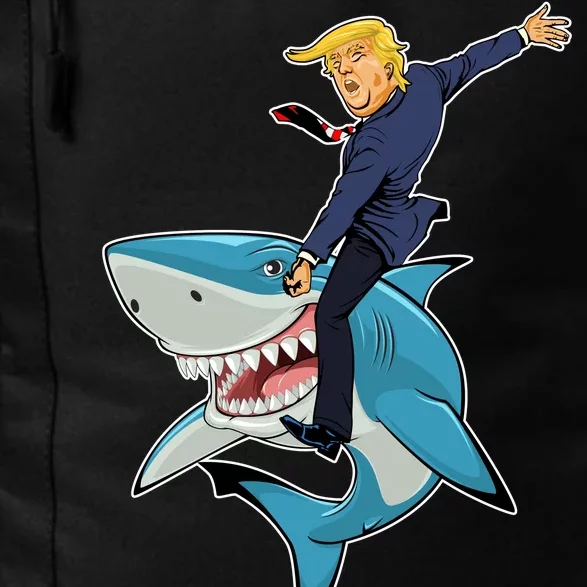 Donald Trump Shark President Daily Commute Backpack