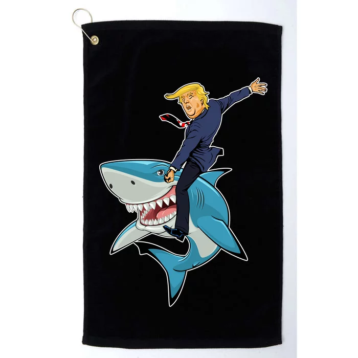 Donald Trump Shark President Platinum Collection Golf Towel