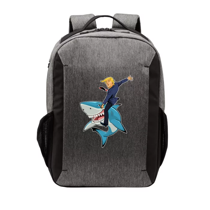 Donald Trump Shark President Vector Backpack