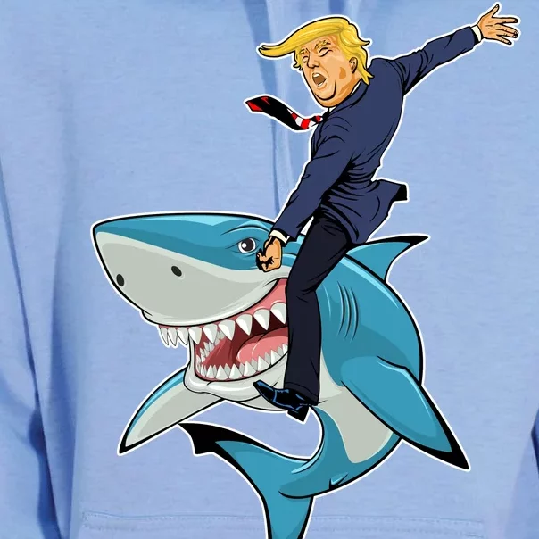 Donald Trump Shark President Unisex Surf Hoodie