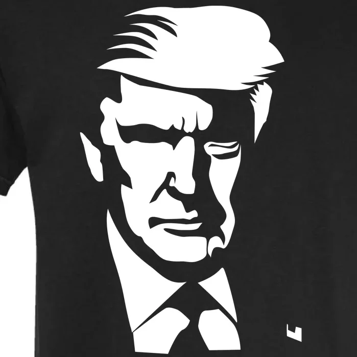 Donald Trump Silhouette Garment-Dyed Heavyweight T-Shirt