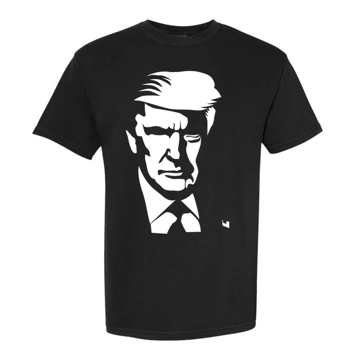 Donald Trump Silhouette Garment-Dyed Heavyweight T-Shirt