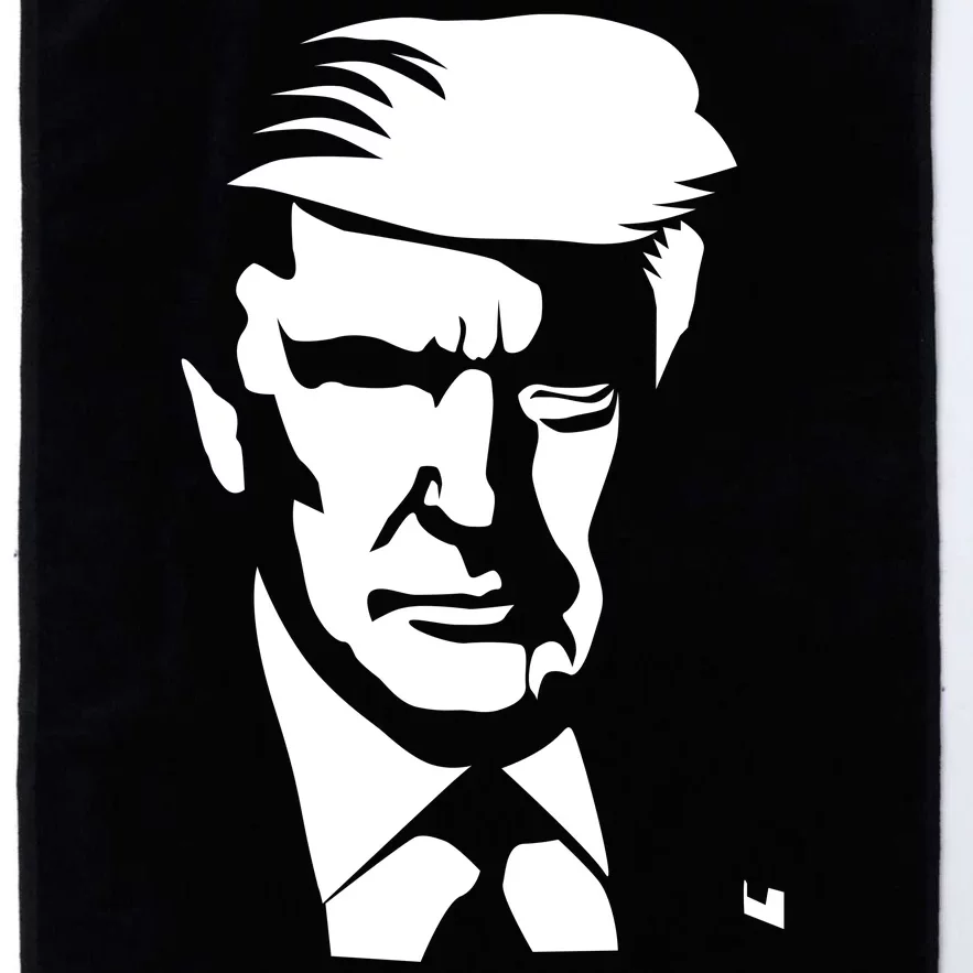 Donald Trump Silhouette Platinum Collection Golf Towel