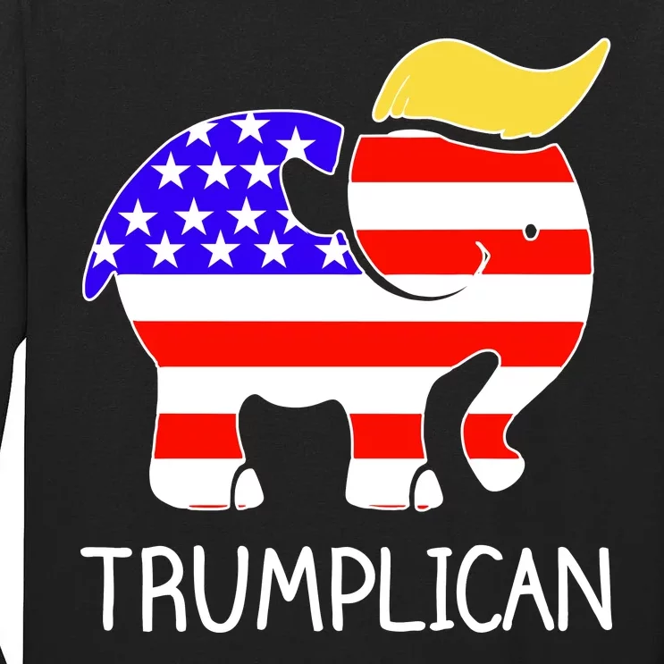 Donald Trump Trumplican 2020 Election Tall Long Sleeve T-Shirt