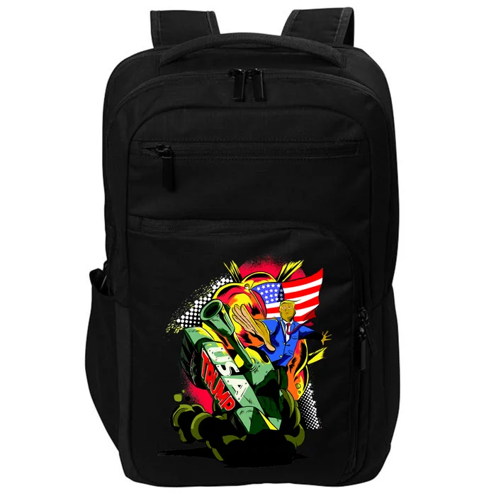 Donald Trump USA Army Tank 2020 President Impact Tech Backpack