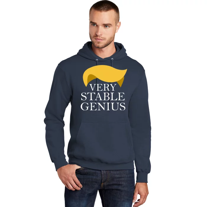 Donald Trump Very Stable Genius Hoodie