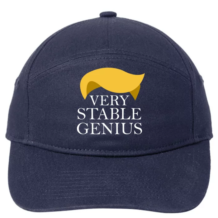 Donald Trump Very Stable Genius 7-Panel Snapback Hat