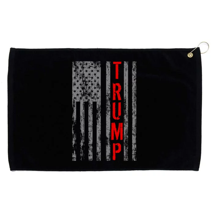 Donald Trump Vintage USA Flag Grommeted Golf Towel