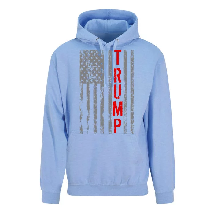 Donald Trump Vintage USA Flag Unisex Surf Hoodie