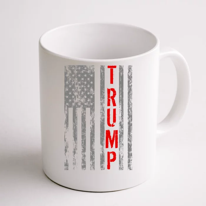Donald Trump Vintage USA Flag Coffee Mug