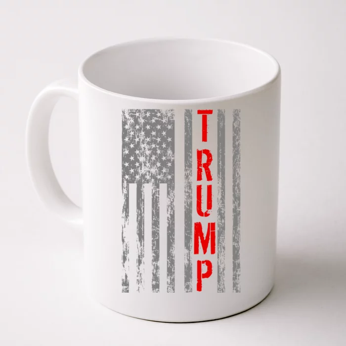 Donald Trump Vintage USA Flag Coffee Mug