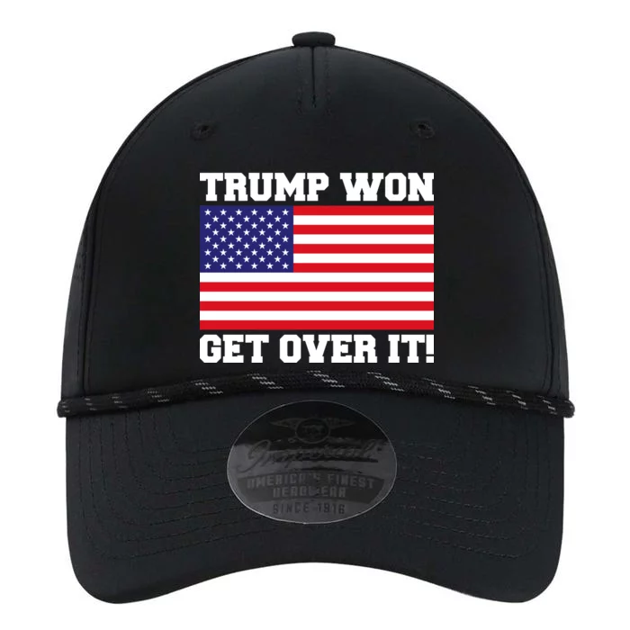 Donald Trump Won Get Over It! USA Flag 45th President Performance The Dyno Cap