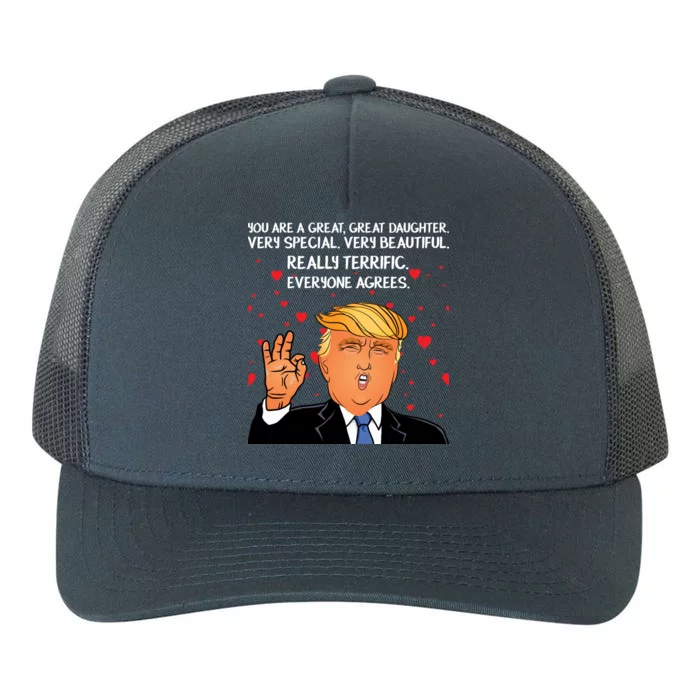 Donald Trump Your A Great Daughter Yupoong Adult 5-Panel Trucker Hat