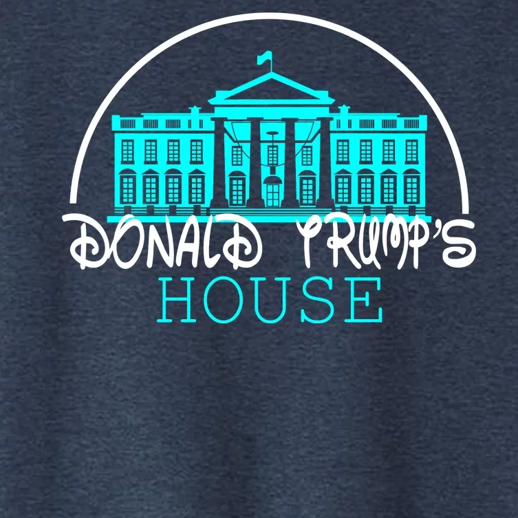 Donald Trump's White House Women's Crop Top Tee