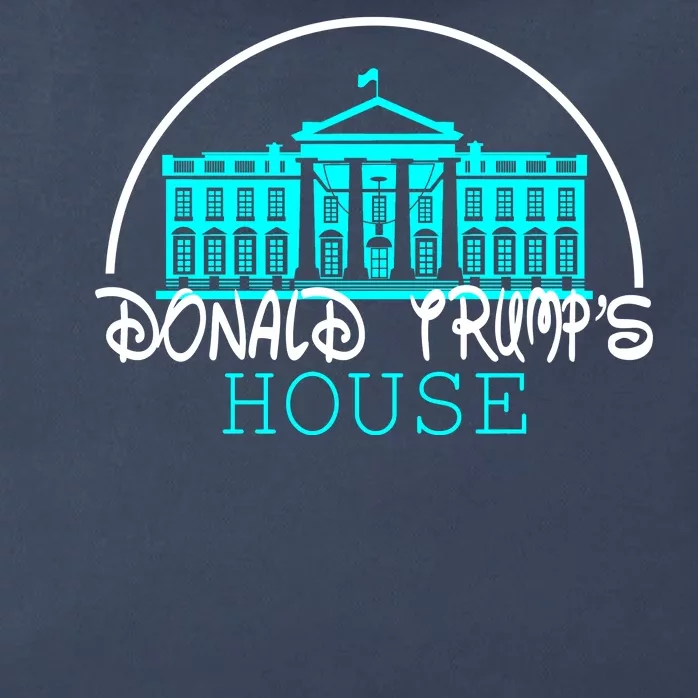 Donald Trump's White House Zip Tote Bag