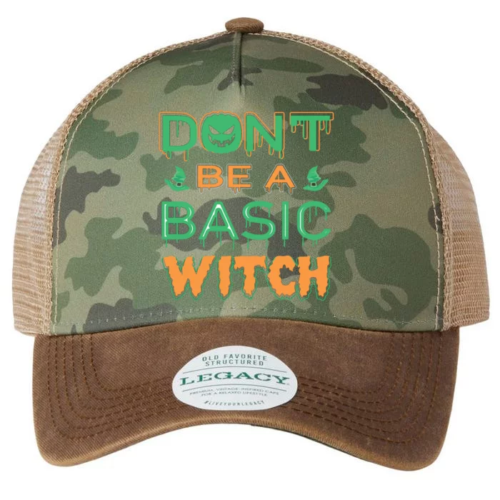 Don't Be A Basic Witch Legacy Tie Dye Trucker Hat