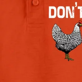 Don't Be A Chicken Sucker Dry Zone Grid Performance Polo