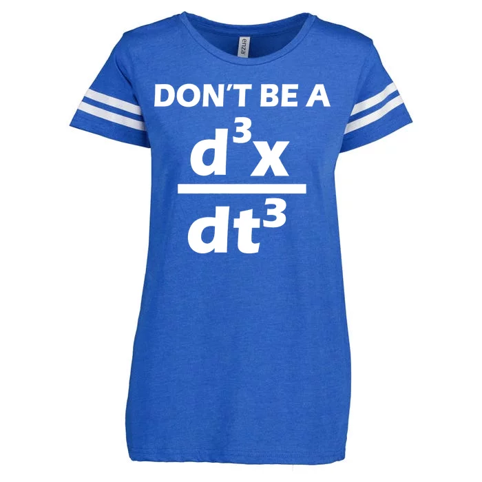 Don't Be A Jerk Mathematics Equation Enza Ladies Jersey Football T-Shirt