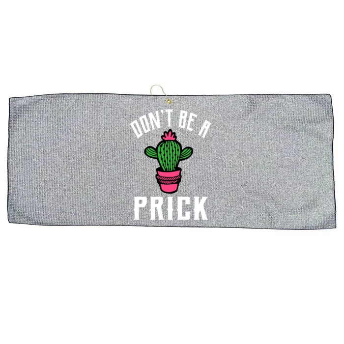 Don't Be A Prick Large Microfiber Waffle Golf Towel